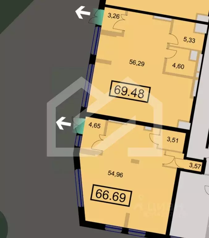 Помещение свободного назначения в Московская область, Химки Планерный ... - Фото 2