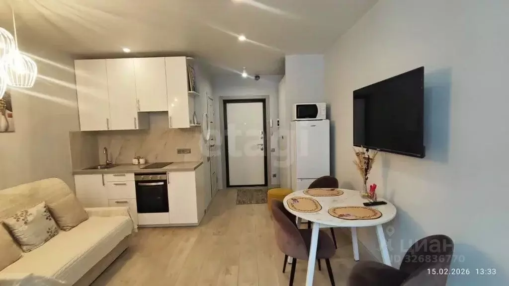 Студия Московская область, Балашиха ул. Яганова, 3 (21.2 м) - Фото 1