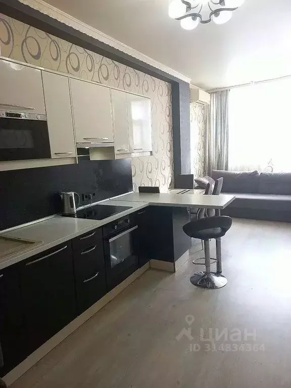 1-к кв. Ростовская область, Ростов-на-Дону ул. Малюгиной, 220/84 (49.5 ... - Фото 1