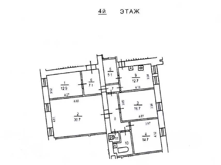 4-комнатная квартира: Москва, Малая Бронная улица, 31/13 (126 м) - Фото 1