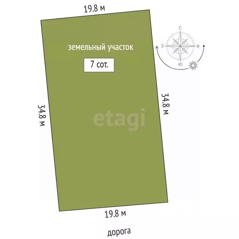 Участок в Тюменская область, Нижнетавдинский муниципальный округ, ... - Фото 2