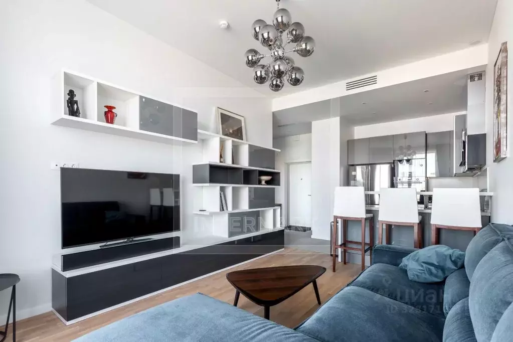 2-к кв. Москва ул. Пресненский Вал, 21 (50.0 м) - Фото 2