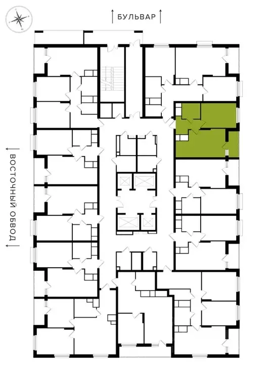 1-к кв. Тульская область, Тула  (39.45 м) - Фото 2