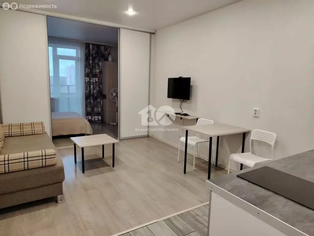 Квартира-студия: Новосибирск, Тульская улица, 80 (34 м) - Фото 2