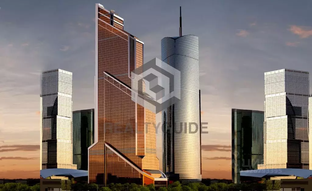 Офис в Москва 1-й Красногвардейский проезд, 15 (1129 м) - Фото 2