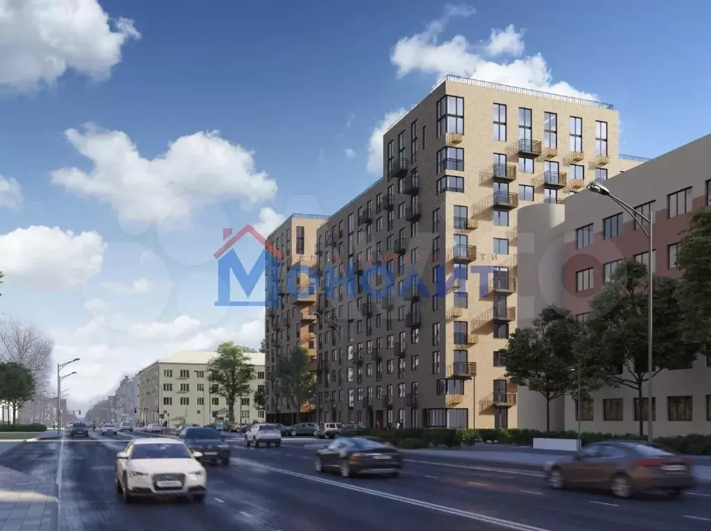 Квартира-студия, 18,9 м, 2/12 эт. - Фото 0