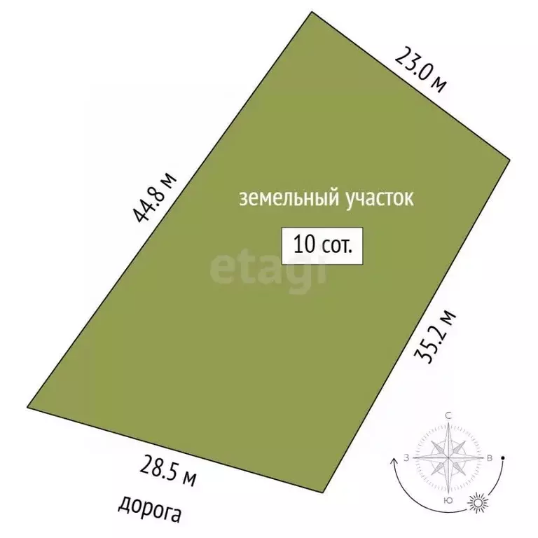 Участок в Тюменская область, Нижнетавдинский муниципальный округ, ... - Фото 2
