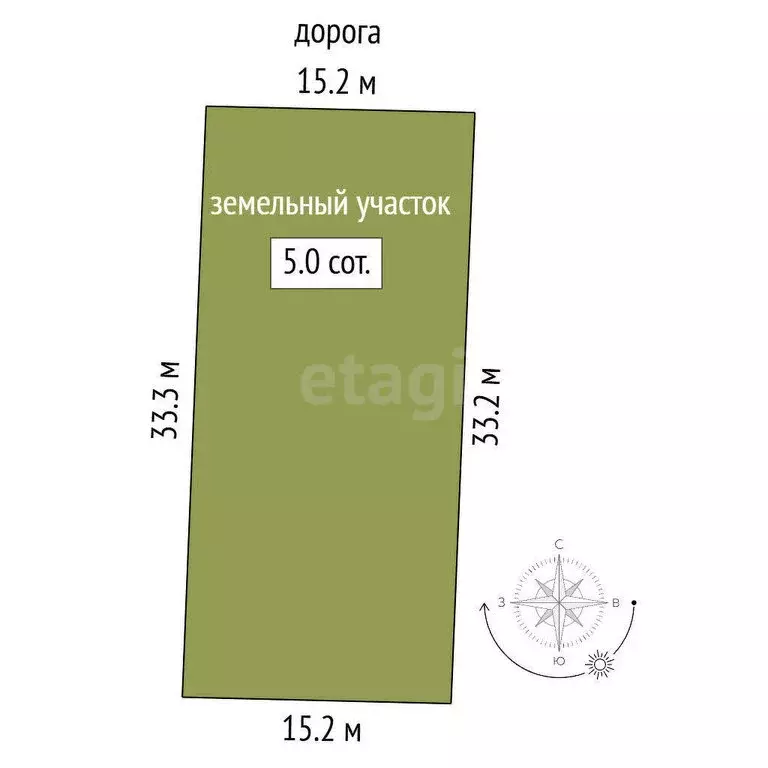 Участок в Молодёжное, СНТ Аграрник, Приветливая улица (4.95 м) - Фото 0