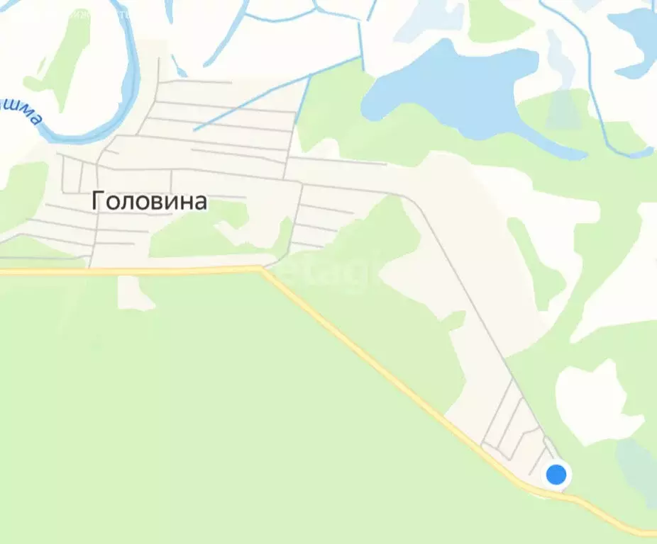 Участок в Тюменский район, деревня Головина (16.1 м) - Фото 0