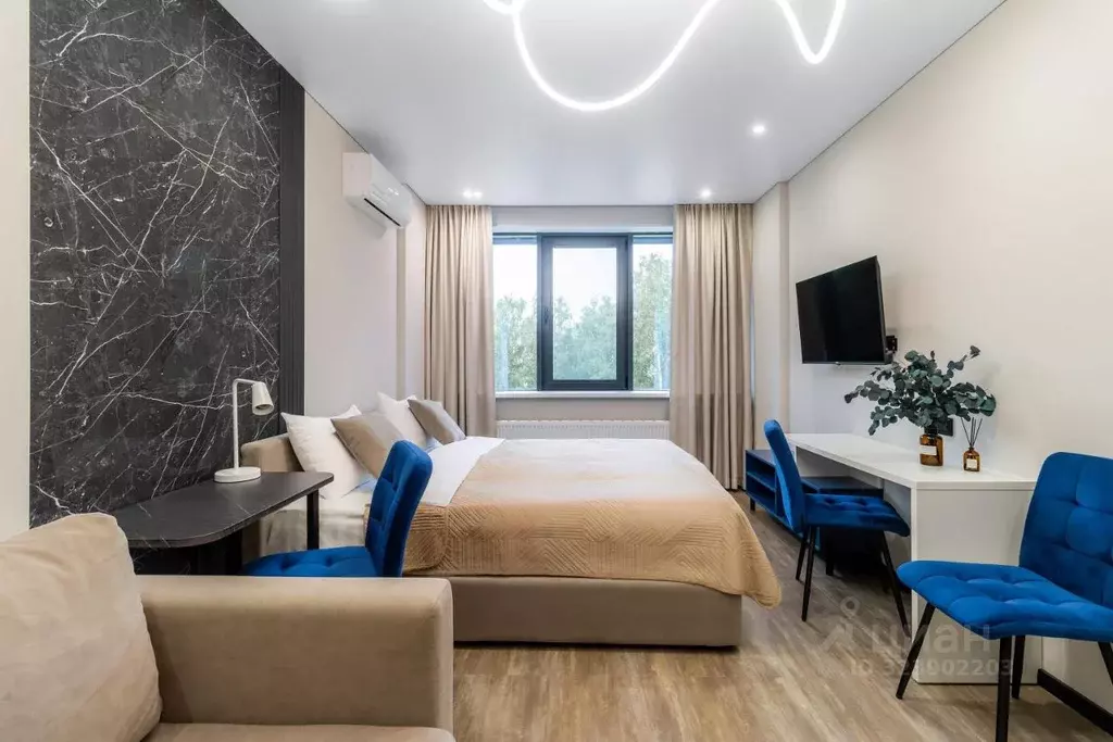 1-к кв. Нижегородская область, Нижний Новгород ул. Родионова, 136Б ... - Фото 2