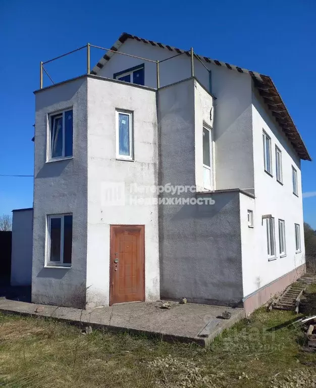 Коттедж в Ленинградская область, Ломоносовский район, Горбунковское ... - Фото 1