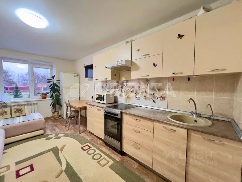 1-к кв. Тюменская область, Тюмень Антипино мкр, ул. Каспийская, 3к1 ... - Фото 2