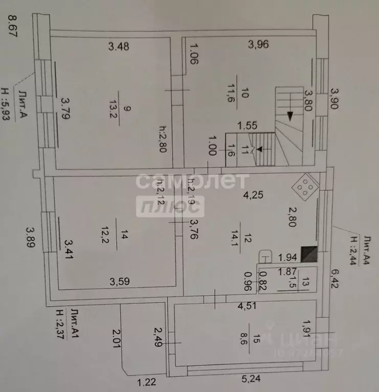 Дом в Челябинская область, Челябинск ул. Маршанская, 16 (129 м) - Фото 1