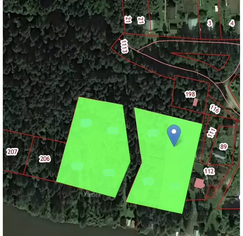 Участок в Вологодская область, Кирилловский муниципальный округ, Косые ... - Фото 2