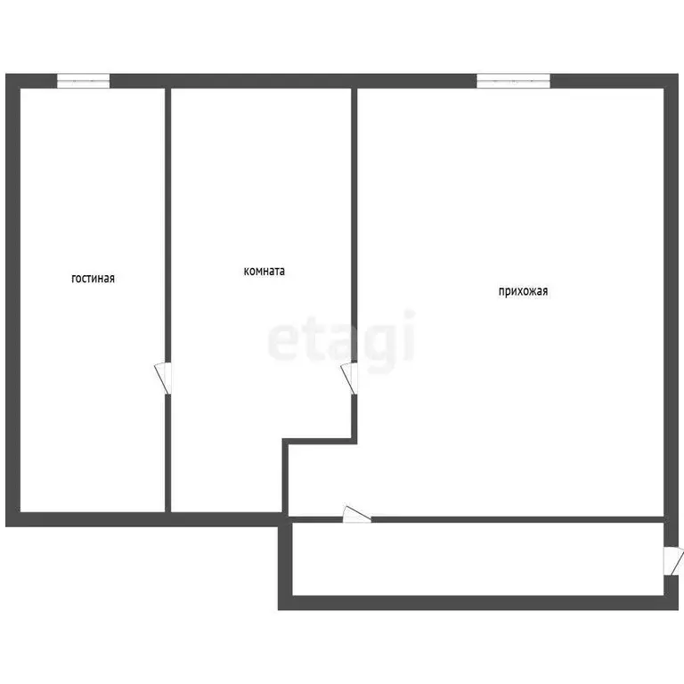 Дом в Троицк, улица имени М.М. Расковой (47 м) - Фото 1