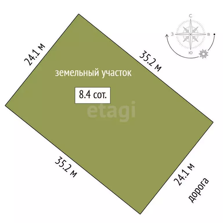 Участок в Тюменский муниципальный округ, Червишевский тракт, 7-й ... - Фото 1