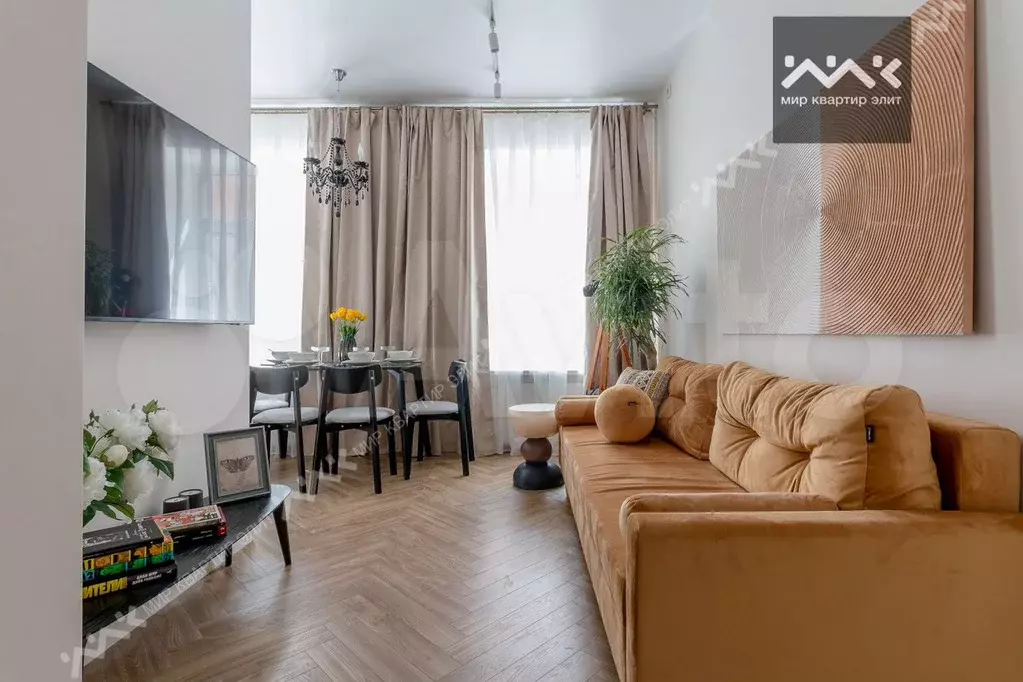 2-к. квартира, 63 м, 2/4 эт. - Фото 1