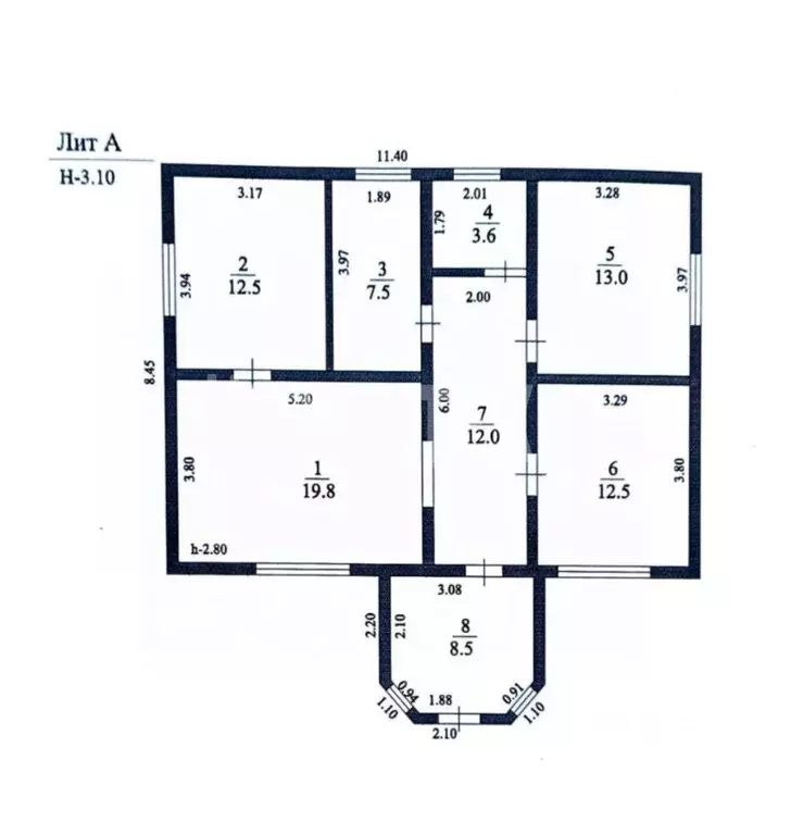 Коттедж в Краснодарский край, Белореченский район, пос. Дружный пер. ... - Фото 1