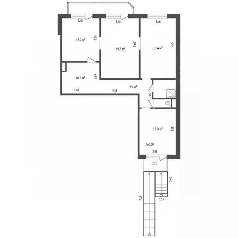 Офис в Тюменская область, Тюмень Широтная ул., 129 (91 м) - Фото 2