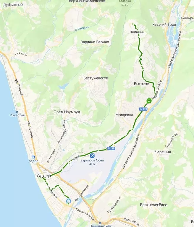 Участок в Краснодарский край, городской округ Сочи, село Липники (45 ... - Фото 1