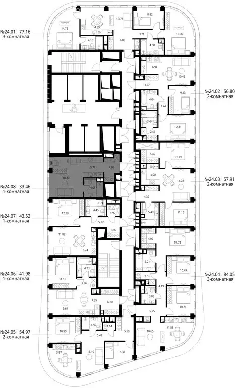 Квартира-студия: Москва, Волоколамское шоссе, 95/1к8 (33.46 м) - Фото 1