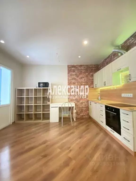 Студия Ленинградская область, Всеволожский район, пос. Бугры бул. ... - Фото 1