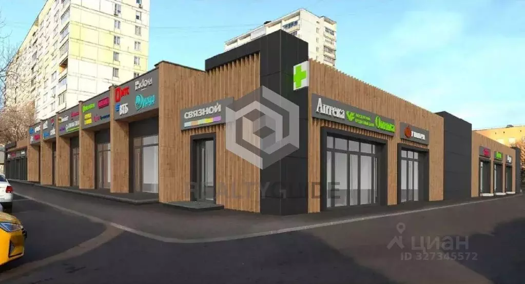 Торговая площадь в Москва Краснодарская ул., 57К3 (100 м) - Фото 1
