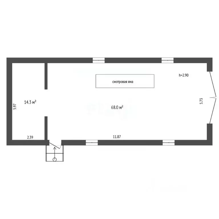 Дом в Ямало-Ненецкий АО, Новый Уренгой ул. Пограничная, 24 (68 м) - Фото 2