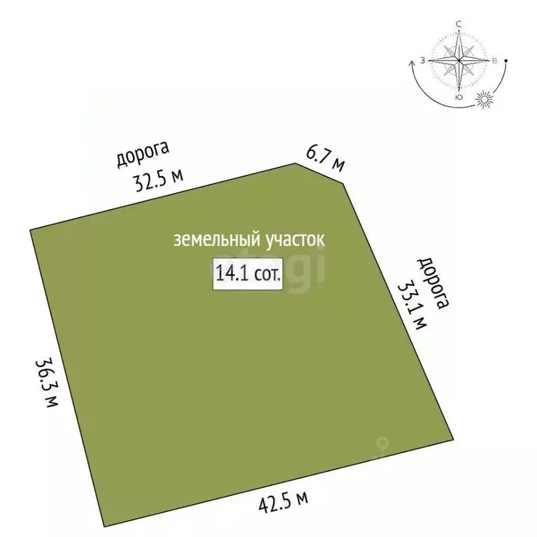 Участок в Московская область, Клин городской округ, Подсолнухи кп ул. ... - Фото 2