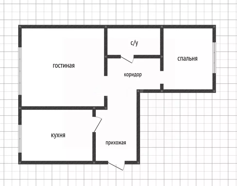 2-к кв. Приморский край, Владивосток ул. Воровского, 54А (51.8 м) - Фото 1