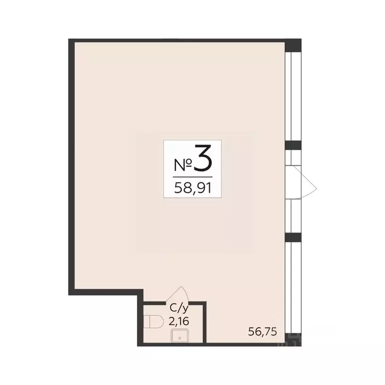 Помещение свободного назначения в Воронежская область, Воронеж ул. ... - Фото 1