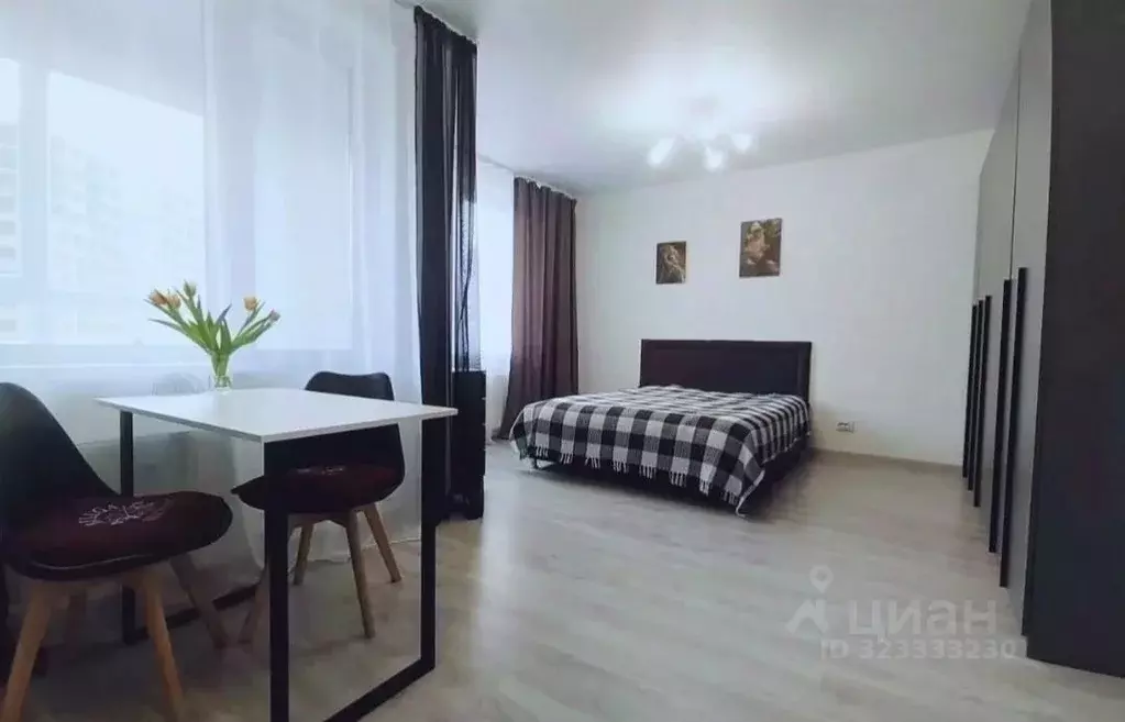 Студия Ленинградская область, Мурино Всеволожский район, ул. ... - Фото 1