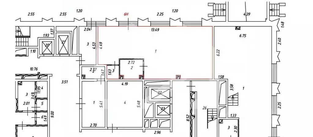 Торговая площадь в Москва Шелепихинская наб., 38к8 (136 м) - Фото 1