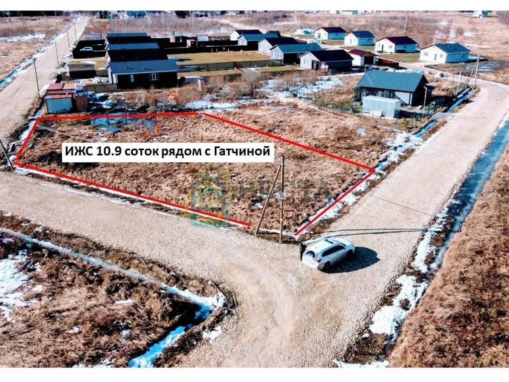 Участок в Ленинградская область, Гатчинский муниципальный округ, д. ... - Фото 1