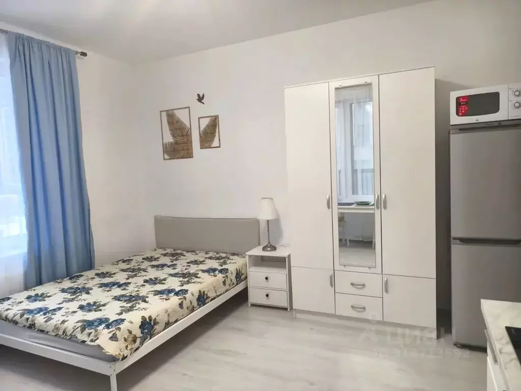 Студия Санкт-Петербург ул. Верхне-Каменская, 11к1 (25.0 м) - Фото 0