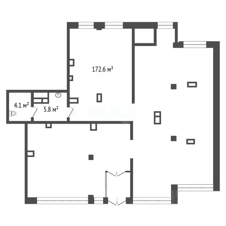 Помещение свободного назначения в Красноярский край, Красноярск ... - Фото 2