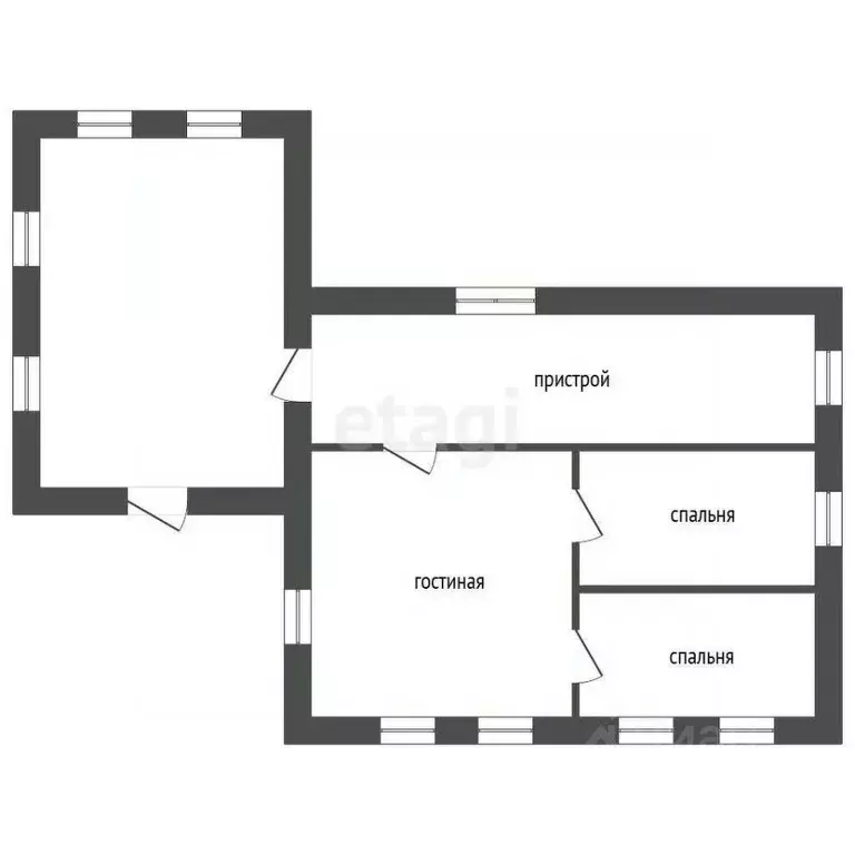 Дом в Челябинская область, Пласт ул. Мичурина, 26 (49 м) - Фото 2