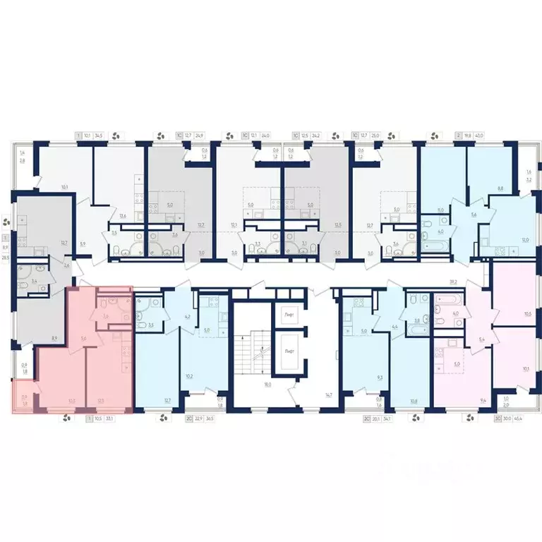 1-к кв. Башкортостан, Уфа бул. Яркий (33.1 м) - Фото 1