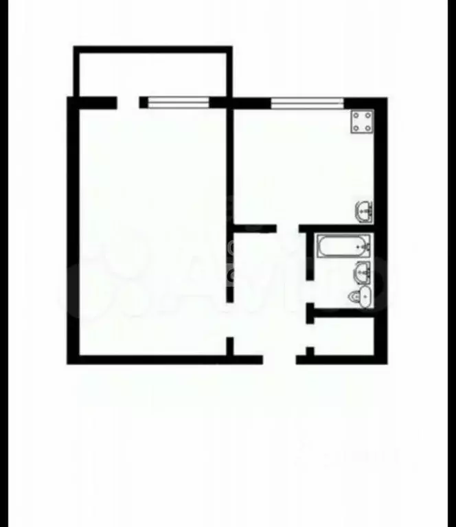 1-к кв. Липецкая область, Липецк ул. 50 лет НЛМК, 21 (37.0 м) - Фото 2