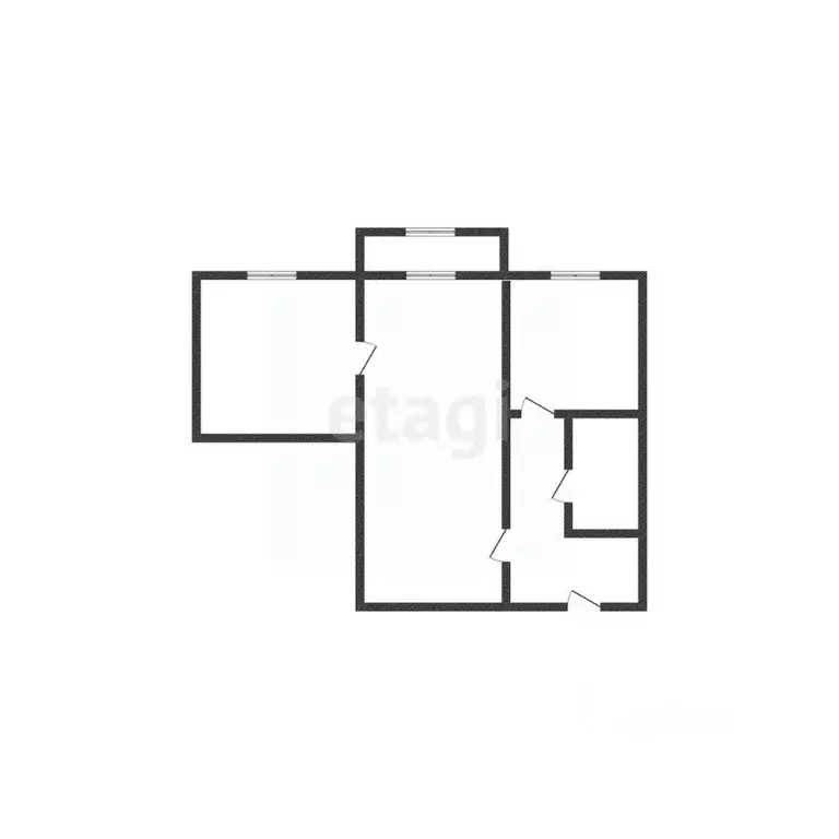 2-к кв. Белгородская область, Волоконовка рп ул. Ленина, 81 (37.4 м) - Фото 2