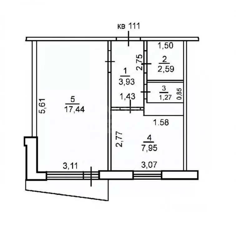1-к кв. Оренбургская область, Оренбург ул. Родимцева, 7 (33.0 м) - Фото 2
