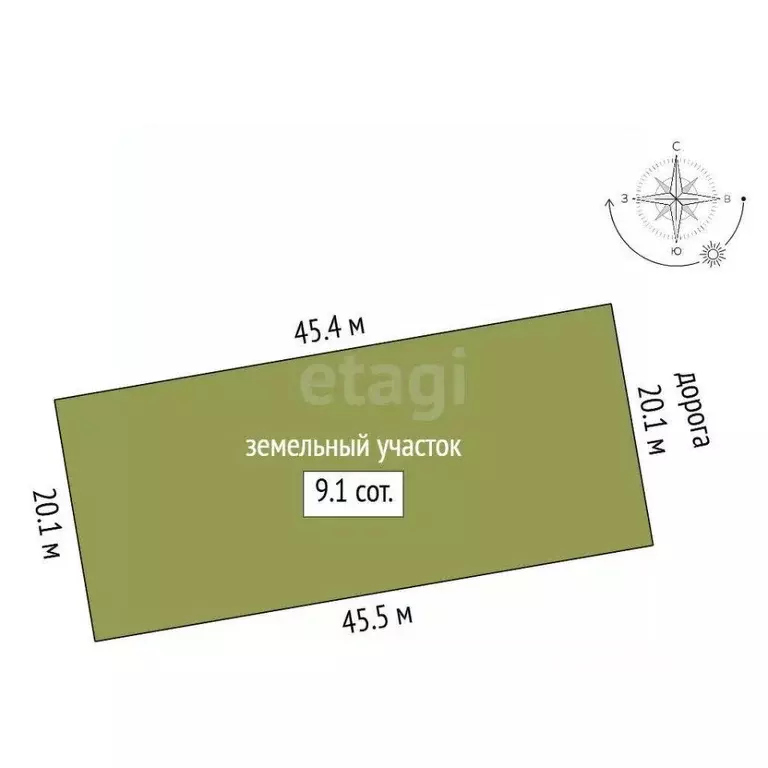 Участок в Московская область, Наро-Фоминский городской округ, Лесная ... - Фото 2