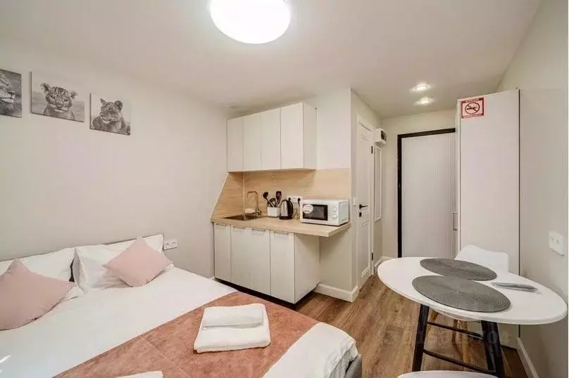 1-к кв. Москва ул. Народного Ополчения, 20К2 (14.0 м) - Фото 1