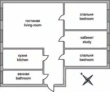 4-к кв. Москва Тверская ул., 29к1 (125.0 м) - Фото 2