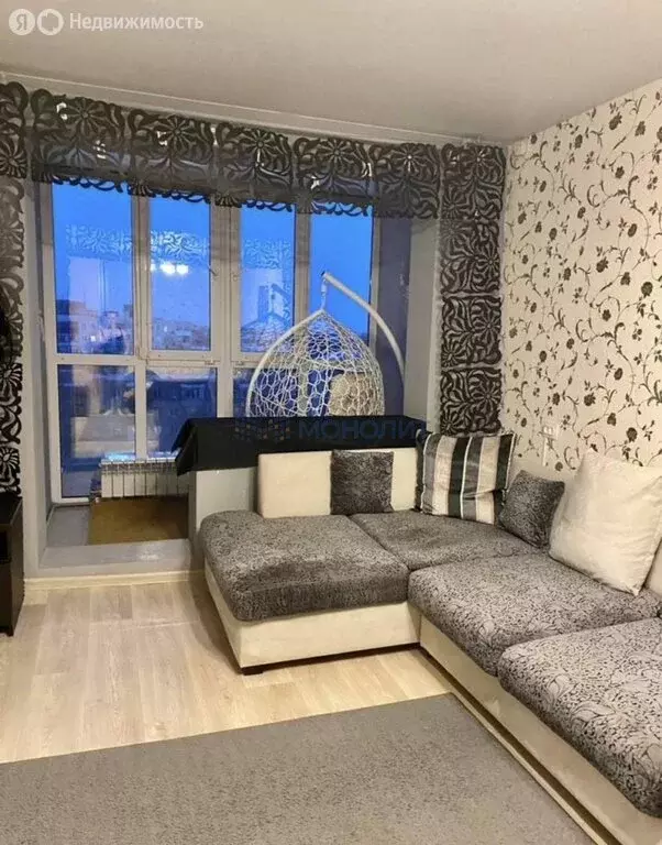 2-комнатная квартира: Нижний Новгород, улица Баранова, 12 (42.9 м) - Фото 1