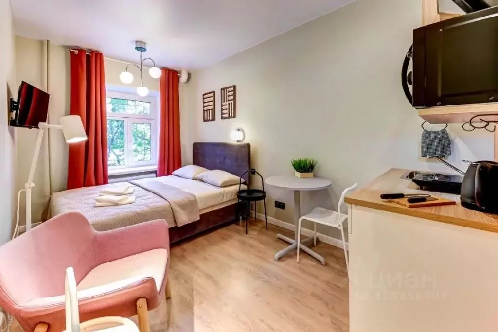 1-к кв. Санкт-Петербург наб. Канала Грибоедова, 22 (16.0 м) - Фото 1