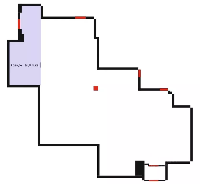 Помещение свободного назначения в Курская область, Железногорск ул. ... - Фото 1
