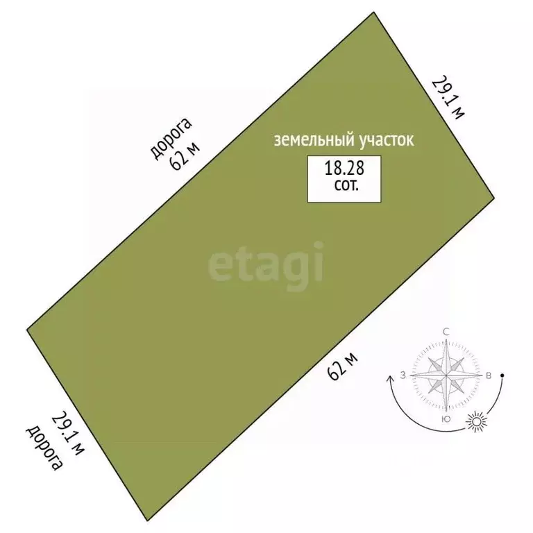 Участок в Вологодская область, Шекснинский муниципальный округ, д. ... - Фото 2