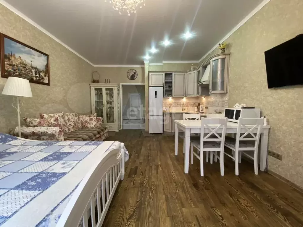 Апартаменты-студия, 49,5 м, 3/7 эт. - Фото 1