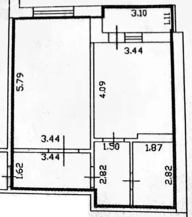 1-комнатная квартира: Тверь, 8-я улица Красной Слободы, 4к1 (51.8 м) - Фото 1
